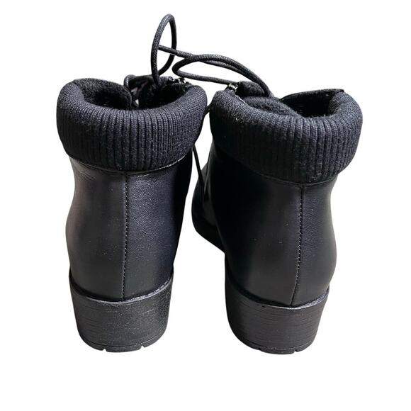 Trotters Becky 2.0 Boot Black Smooth Calf Leather Womens US Size 8N - Picture 7 of 12